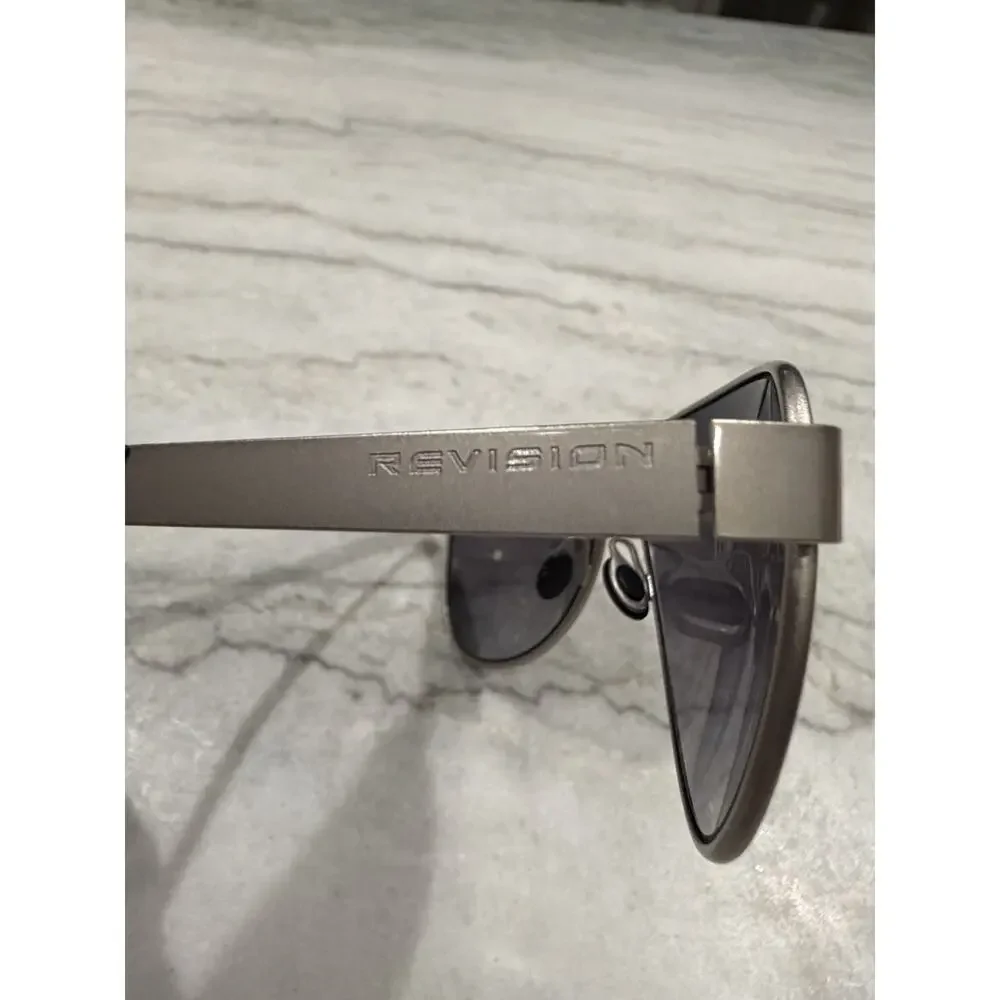 Revision RARE Alphawing Aviator Sunglasses Mens Aviator Style + Case